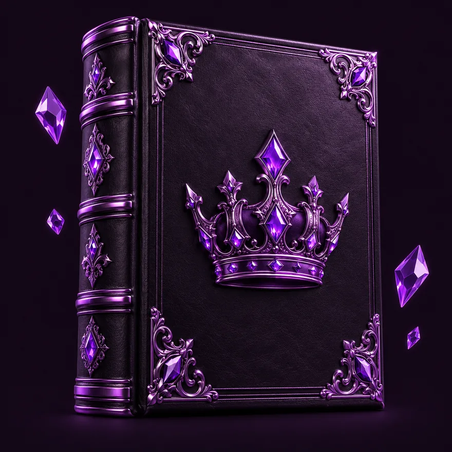 Ornate royal book — Spinago