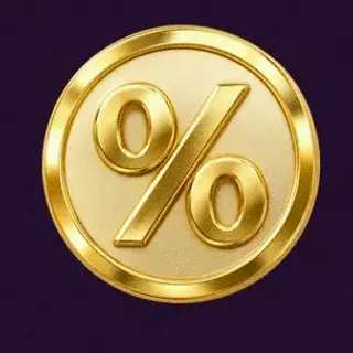 Gold percent coin — Spinago