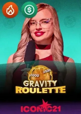 Gravity Roulette live game cover