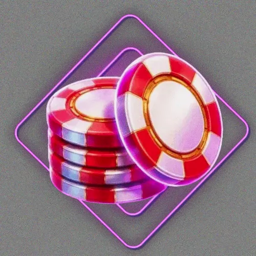 Poker table with cards