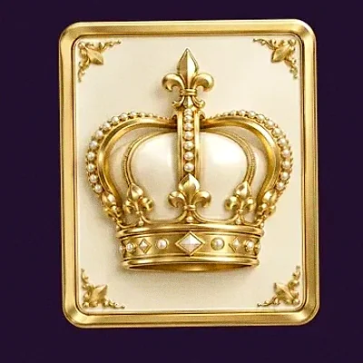 Crown emblem card — Spinago