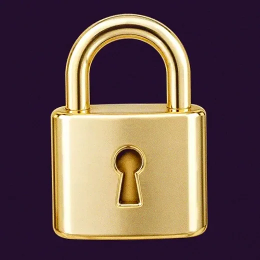 Metal padlock — Spinago