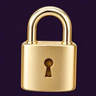 Metal padlock — Spinago