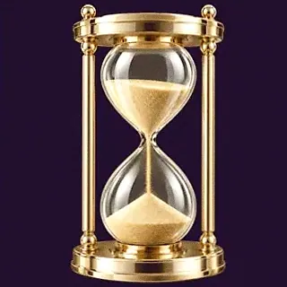 Ornate hourglass — Spinago