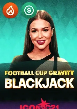 Football Cup Gravity Blackjack live game cover